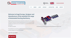 Desktop Screenshot of engeleuropa.com